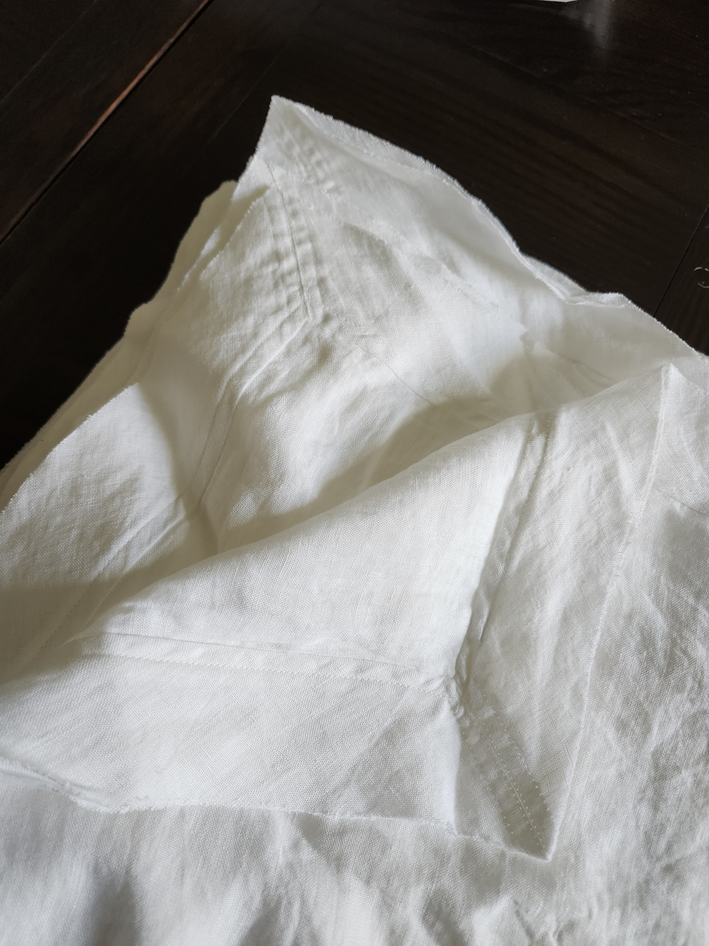 NWT Quince European Linen Double Flange Duvet Cover White King/Cal King - Picture 8 of 10